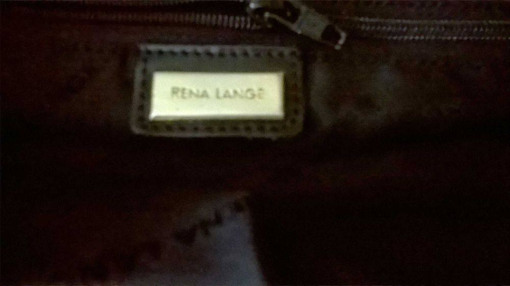 Torba pikowana z materiału " Rena Lange "