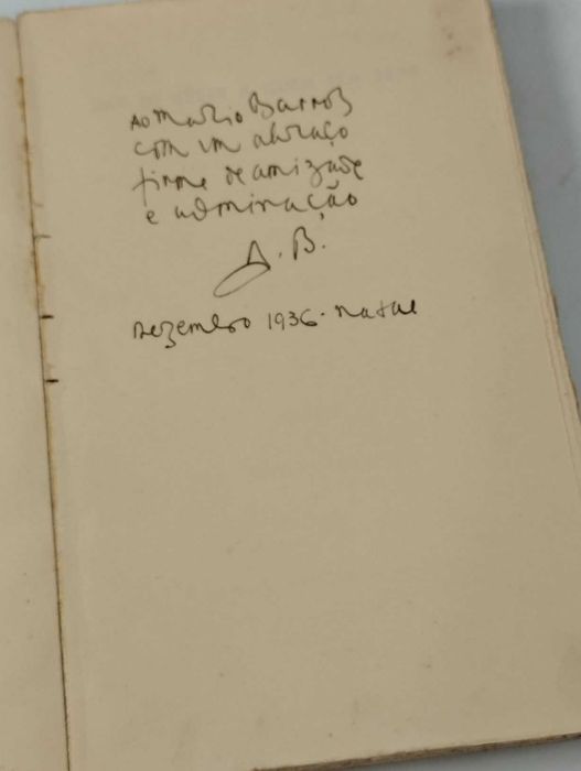 DAR DE BEBER A QUEM TEM SEDE – António Botto – 1.ª Edição (1935) – Dedicatória Autografada
