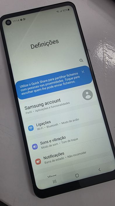 Samsung A21s - 32gb branco.