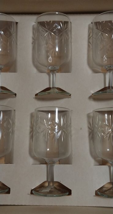 Хрусталь, набір рюмок 6 шт