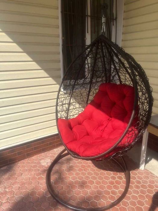 Підвісне крісло кокон велике - ціна зі стійкою / Подвесное кресло