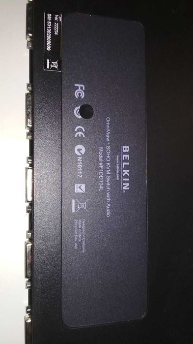Belkin Soho DVI KVM switch КВМ переключатель перемикач