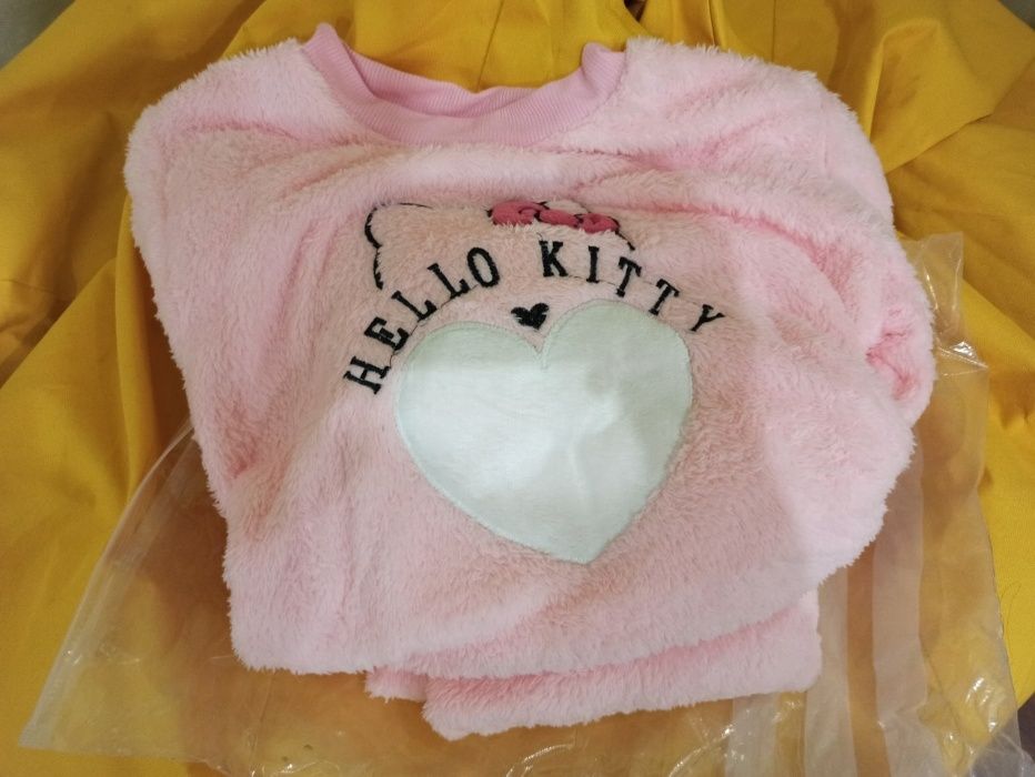 Уютная теплая пижама для девушек