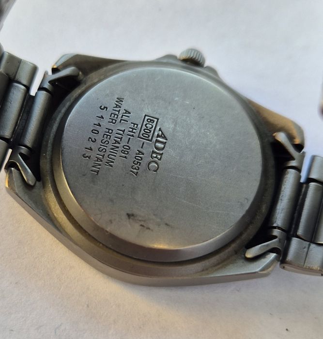 Zegarek Adec Automatic titanium