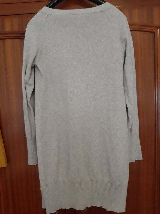 Casaco Zara cinza  em algodão