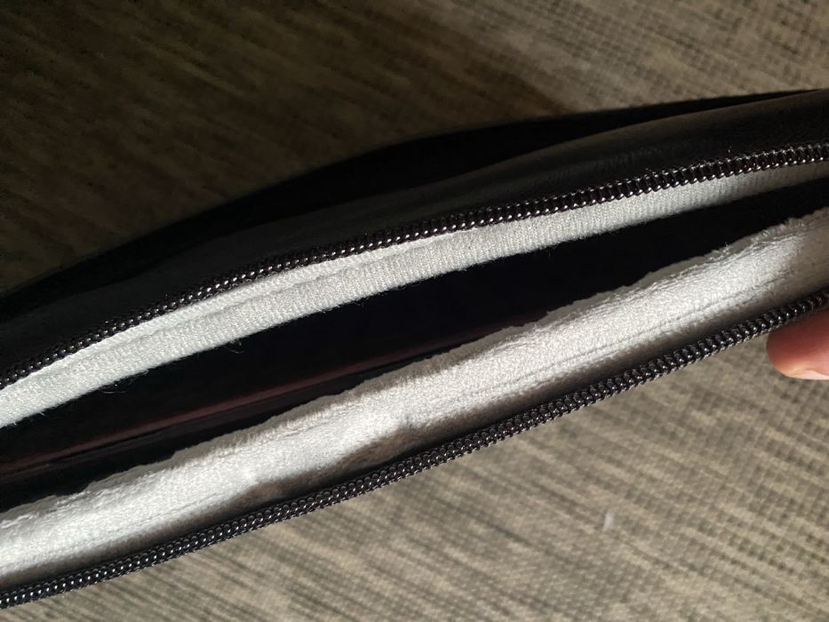 Кожана сумка для ноутбуку макбуку 13-14 дюймів macbook pro air