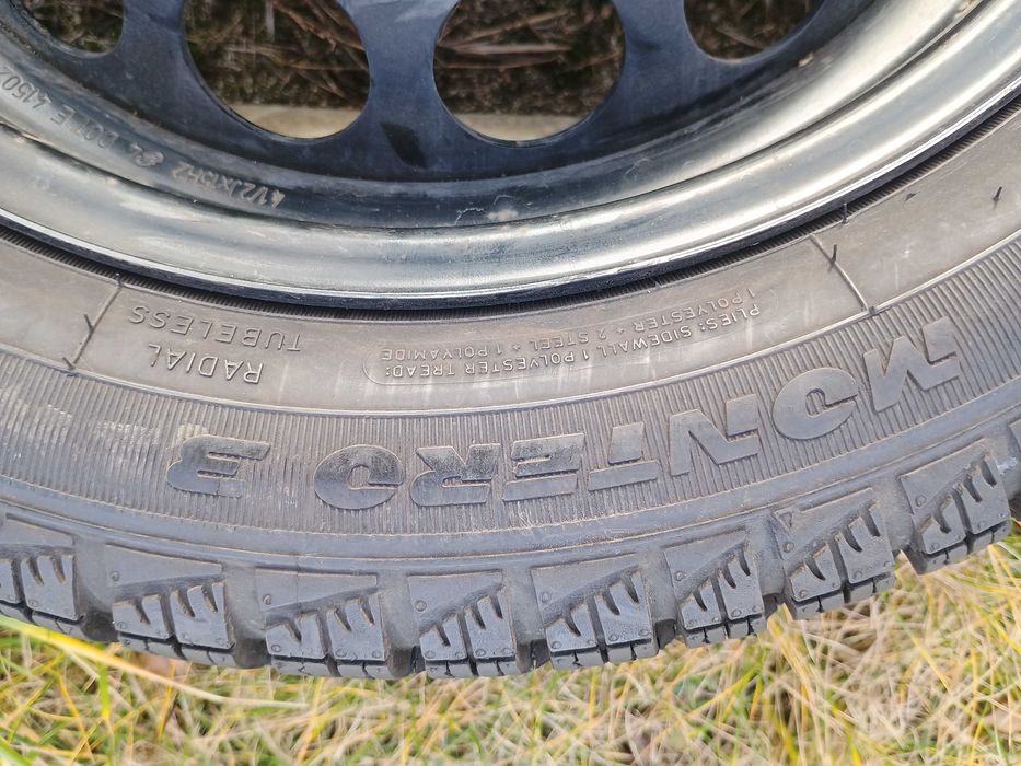 Koła felgi + opony zimowe Fulda Kristall Montero 3 165/60 R15 bdb stan