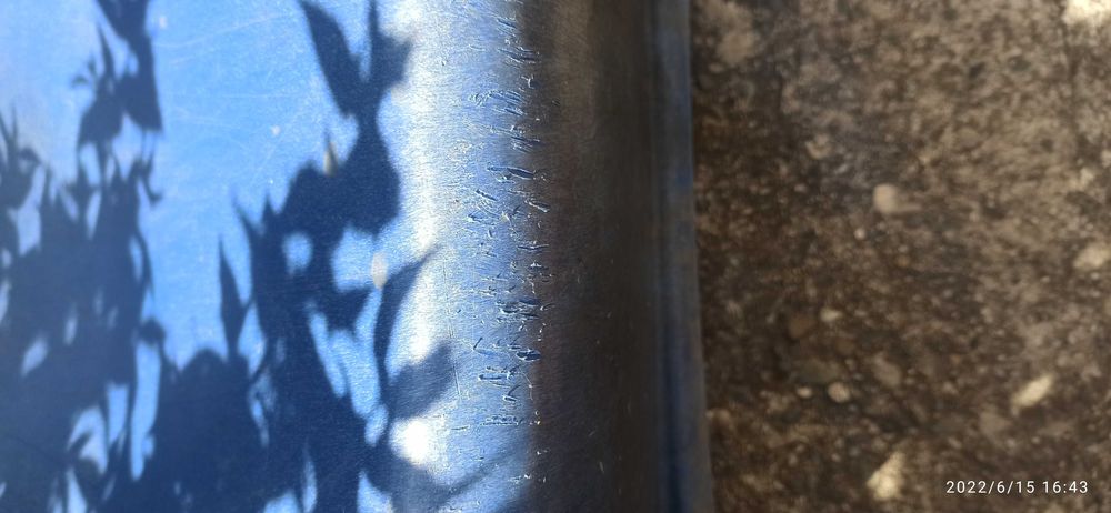 Ślizg niebieski 220cm