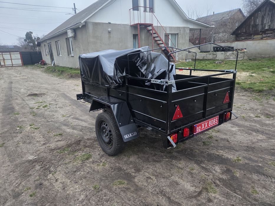 Причіп 2.00х1.25х40+10 Новий Троєщина