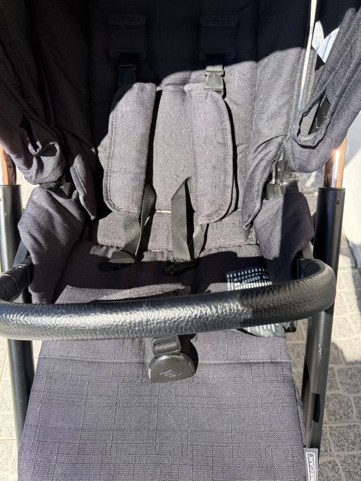 Trio Bébécar Pack Prow Compact ( inclui suporte alcofa +isofix)