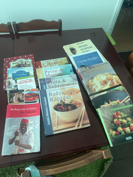 14 livros de culinaria