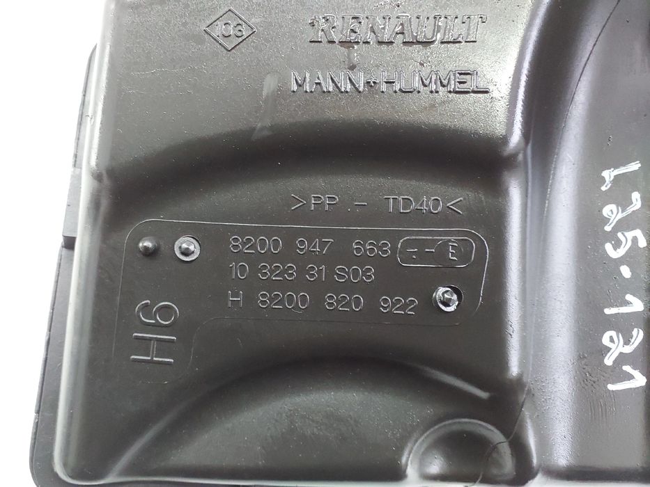 Caixa filtro ar RENAULT Megane III (BZ0_)