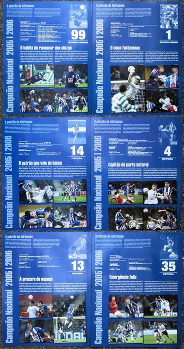 Coleção de Posters FC Porto Campeão nacional 2005/06