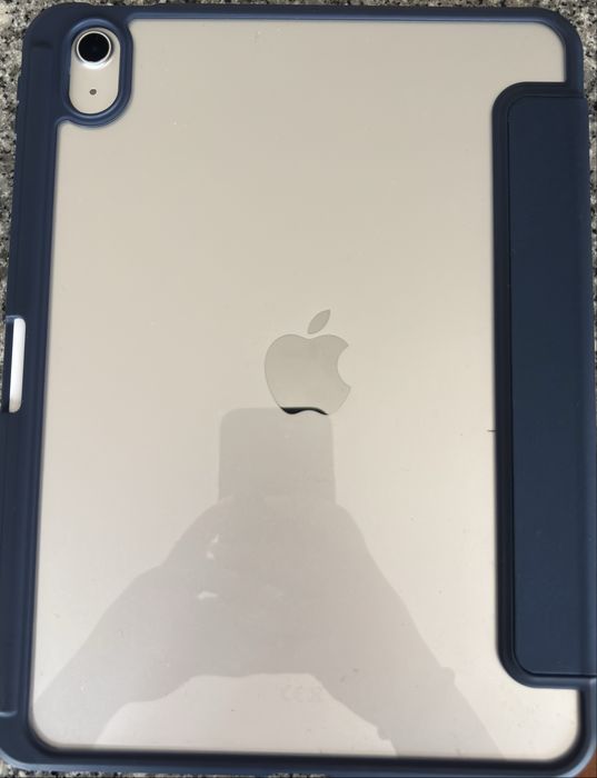 iPad 10ª Geração (64GB) Estelar + Caneta Magnética + Capa ProCase (Caixa Incluída - Bateria 100%)