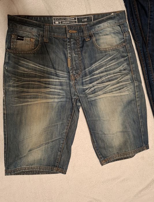 3 pary męskich spodni Cropp rozm 48