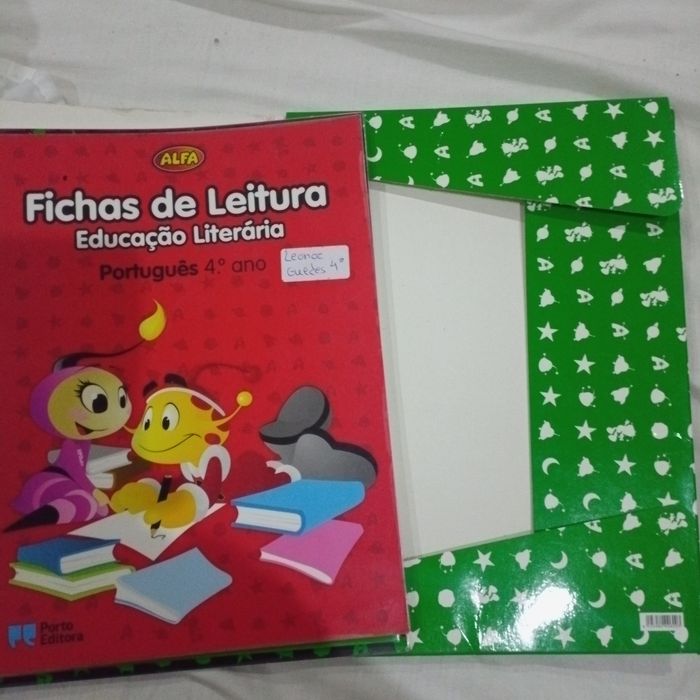 Capa e fichas do 4 ano