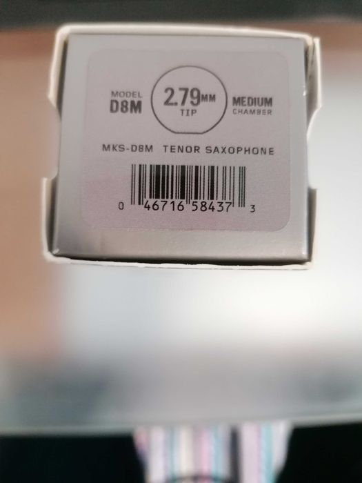 Boquilha Saxofone Tenor - Select Jazz D8M