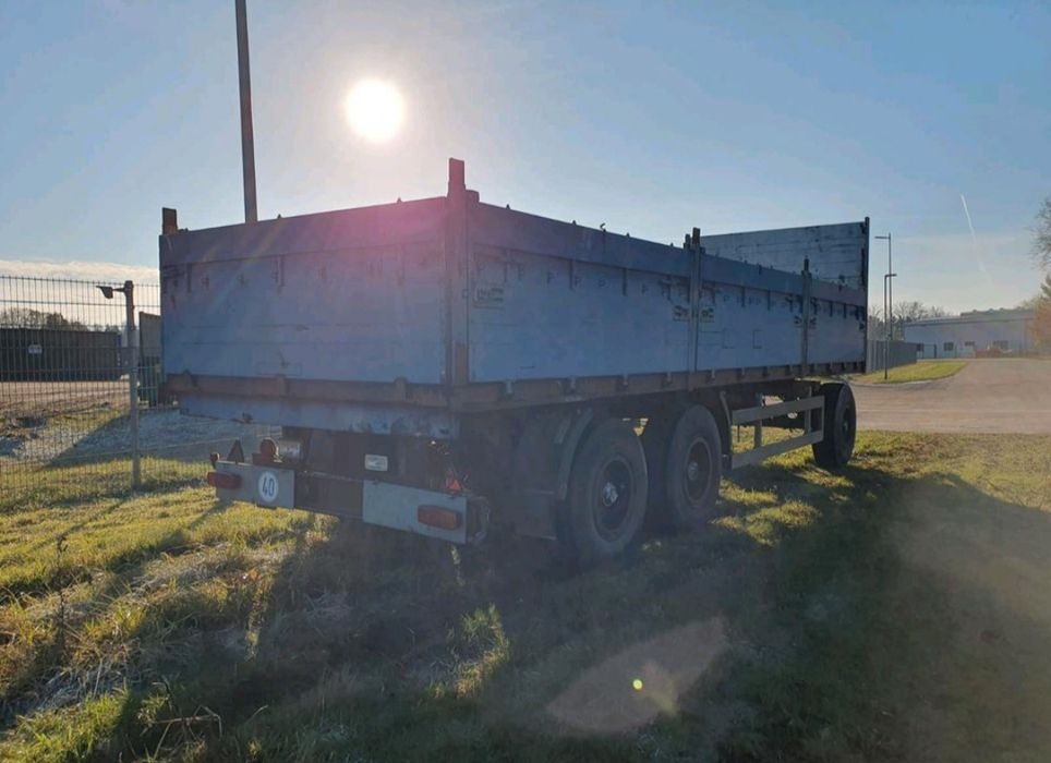 Przyczepa laweta do balotów 3 osiowa, 24dmc, ifa, hl, brandys, autosan