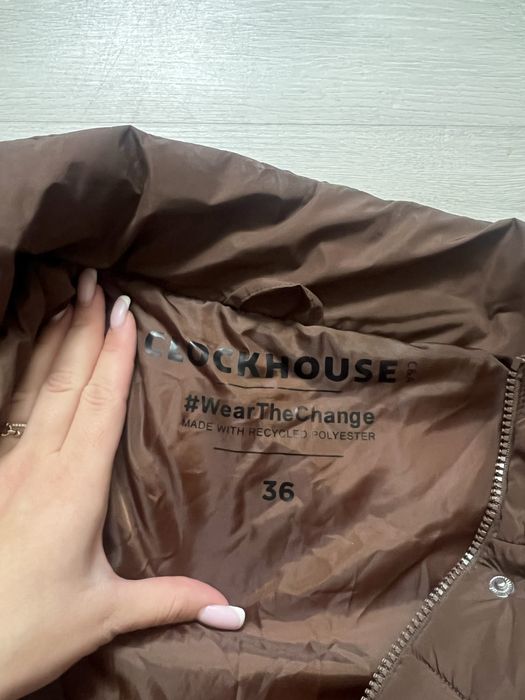 Куртка зимова коричнева