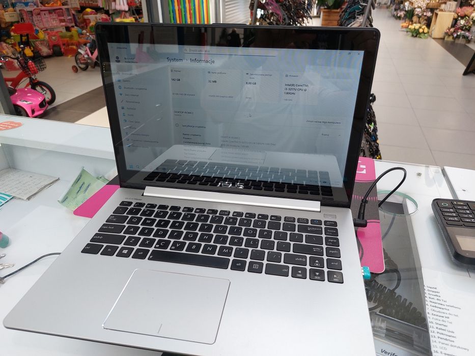 Laptop Asus S400C stan bardzo dobry