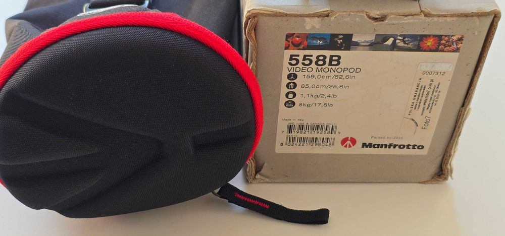 Monfrotto Video Monopad 558B plus Manfrotto MB MBAG70N