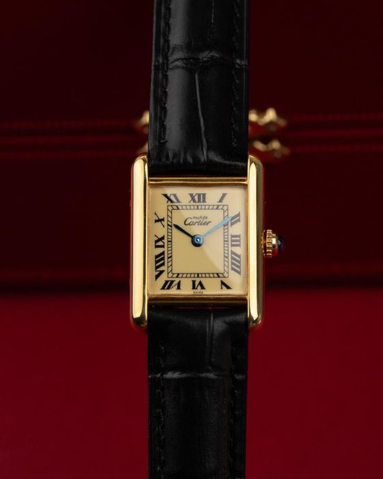 Zegarek damski Cartier Must Tank W1003153