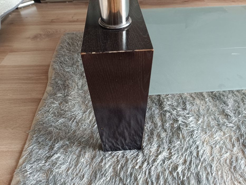 Mesa de Centro em Vidro Temperado 110 × 60 cm – Moderna