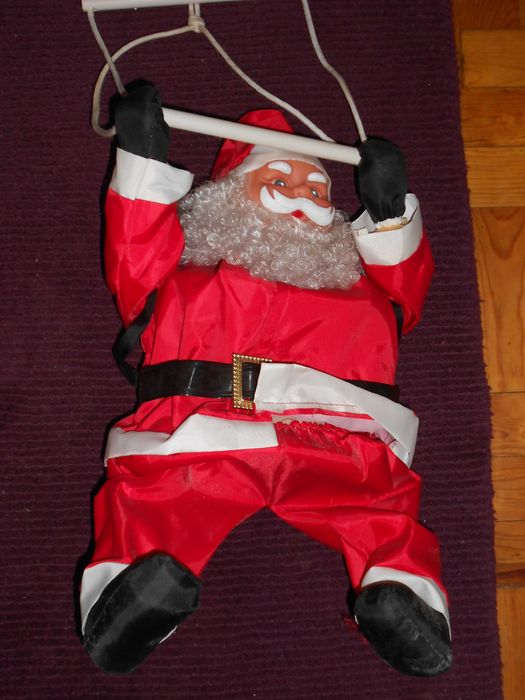 Decorações de Natal e pai natal