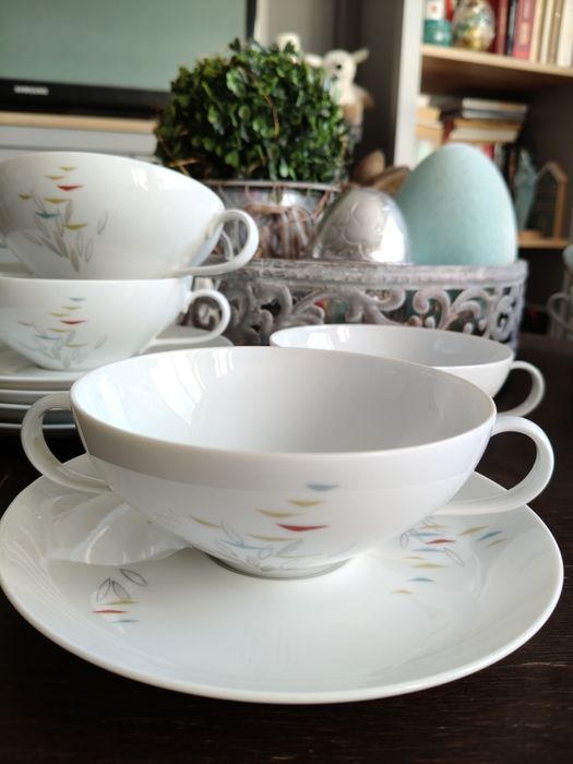 Porcelanowa bulionówka Thomas Rosenthal- 4 szt.