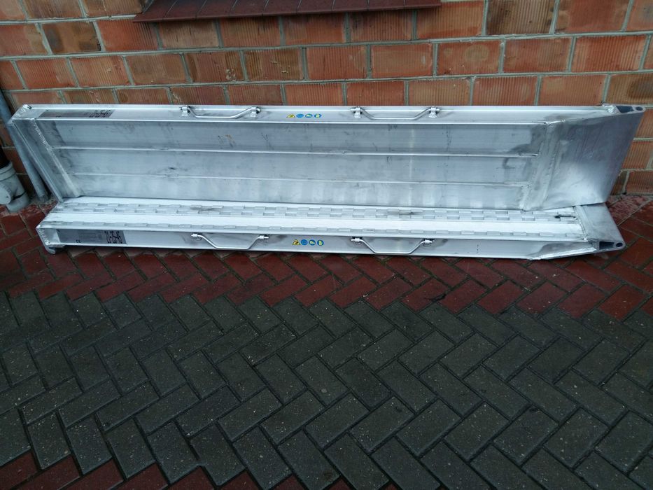 Najazdy Aluminiowe 21 Ton Profesjonalne Nowe cert. TUV