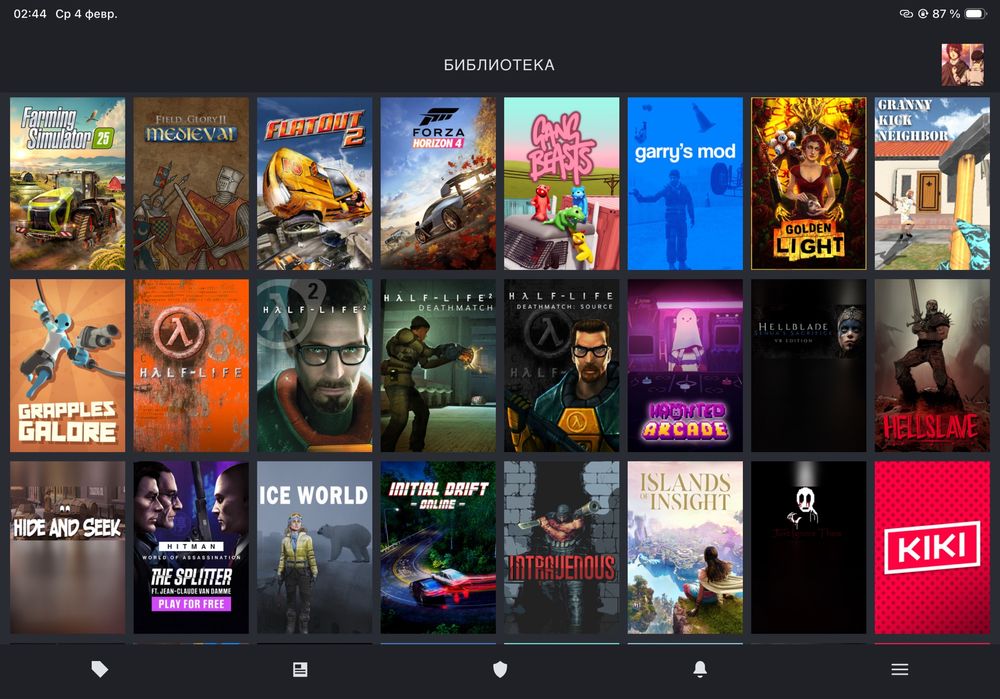 Steam account 160 + games