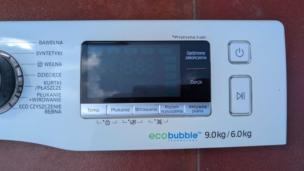 Panel sterujący programator pralki Samsung WD90J6410AW/EO 100% sprawny