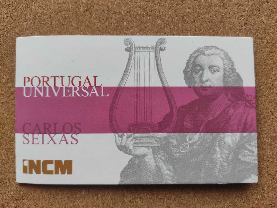 Moeda 1/4 de Euro Carlos Seixas - Ouro 99.9%