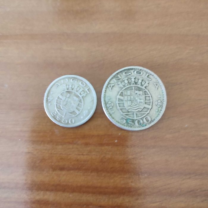 Moedas  antigas de Angola
