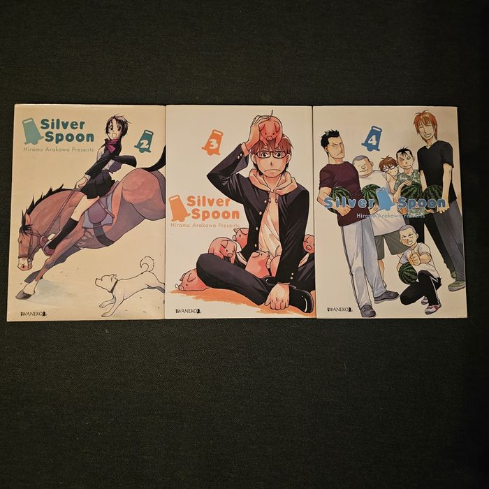 Silver Spoon 2-4 Manga