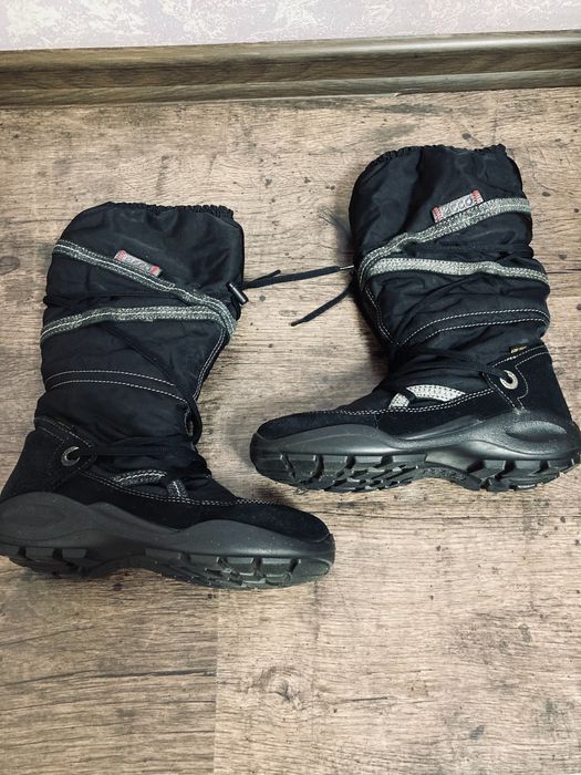 Оригинал сапоги зимние ECCO Gore-Tex в отличном состоянии