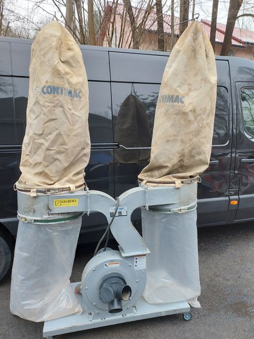 Odciąg do trocin pyłu dwuworkowy CONTIMAC