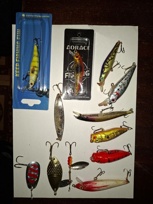 Приманка, хищьник, воблер, рыбалка одним лотом
