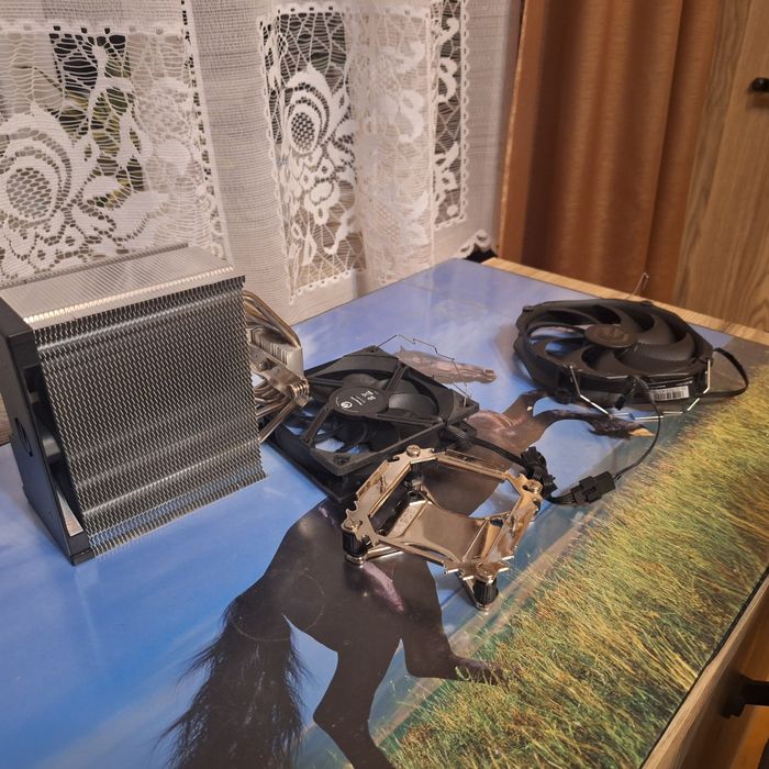 Chłodzenie procesora fortis 5 dual fan