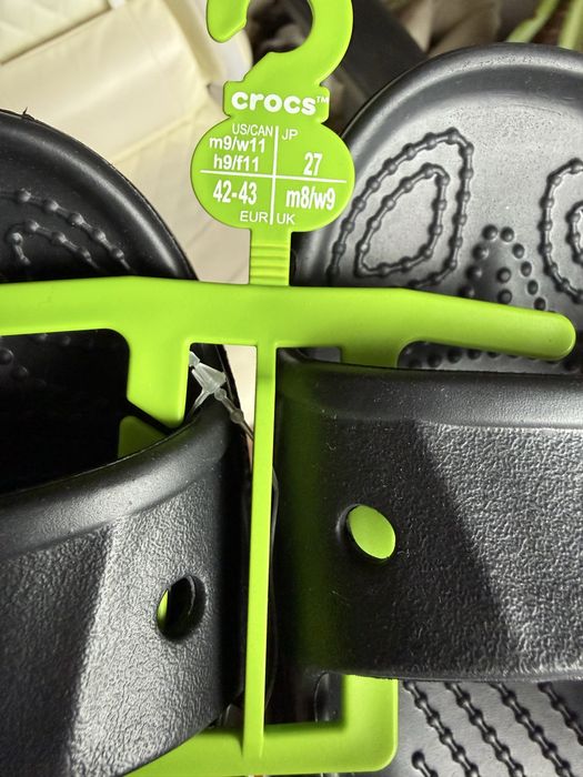 Crocs baya sandal klapki kapcie sandały nowe czarne 42-43