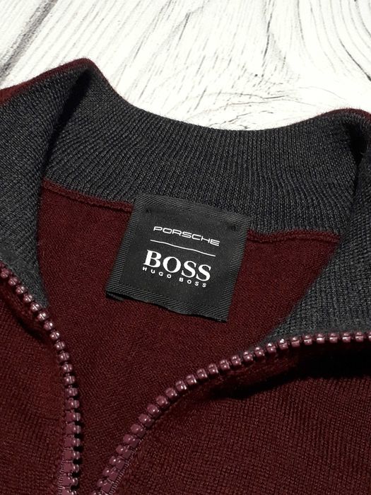 Кофта на замок BOSS × PORSCHE светр розмір