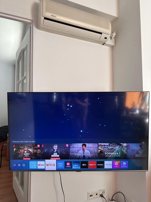 Samsung QLED 55 cali 4k 120hz Q70