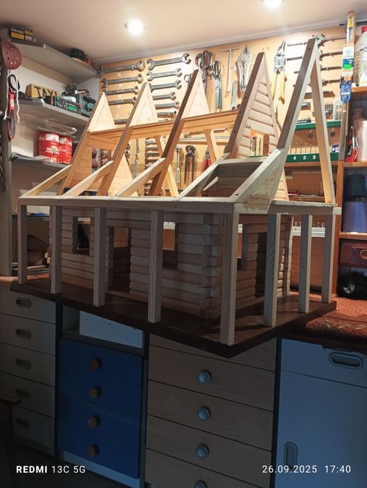 Mam do sprzedania domek wym dł109 wys87 szer73