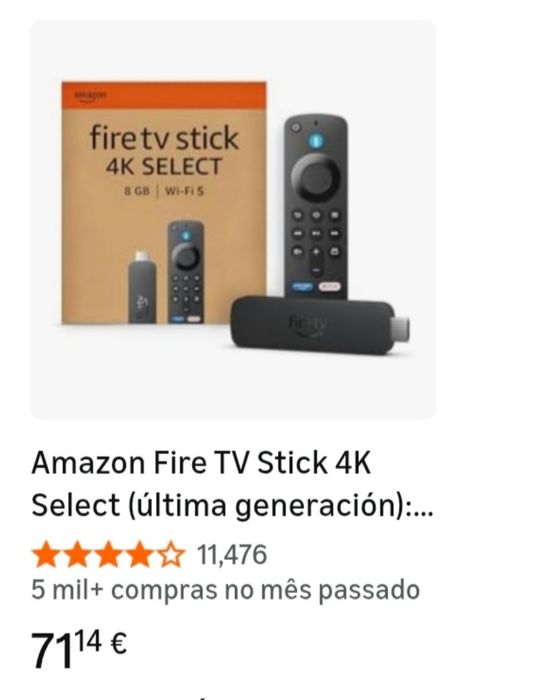 Fire Stick TV da Amazon