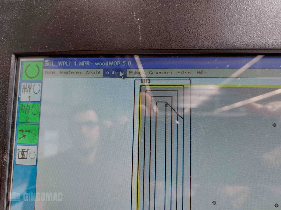 Homag Optimat BAZ222/60/K - centrum obróbcze CNC (2010)