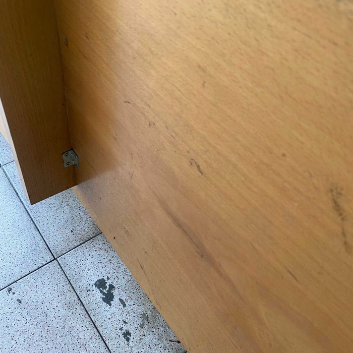 Mesa Secretária Tampo Madeira