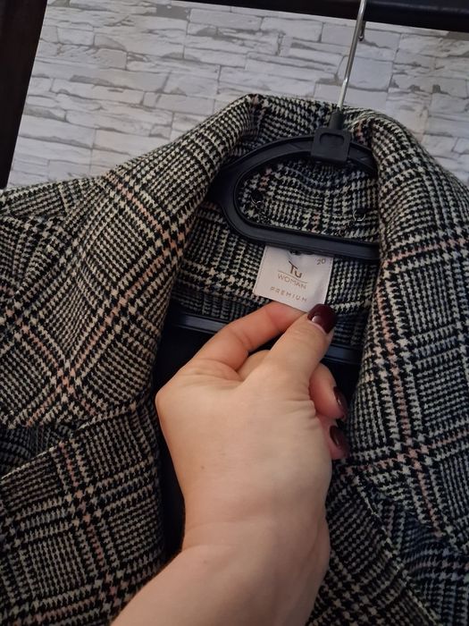 Пальто TU клітинка