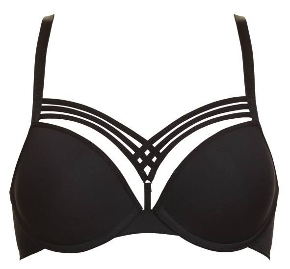 Marlies Dekkers biustonosz z paskami push up mega okazja 75 B nowy