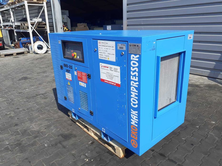 Sprężarka śrubowa Ekomak Eko 22 DVST,22KW,S013546