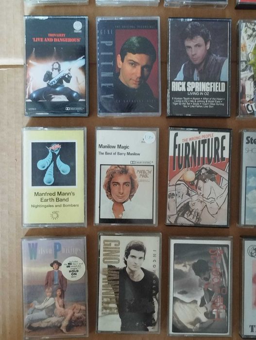 Várias Cassetes Antigas Internacionais #C02L01